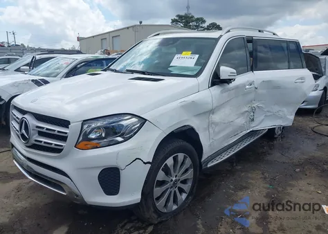 2017 Mercedes-Benz Gls 450 4Matic z USA, uszkodzony, nr VIN 4JGDF6EE8HA946436
